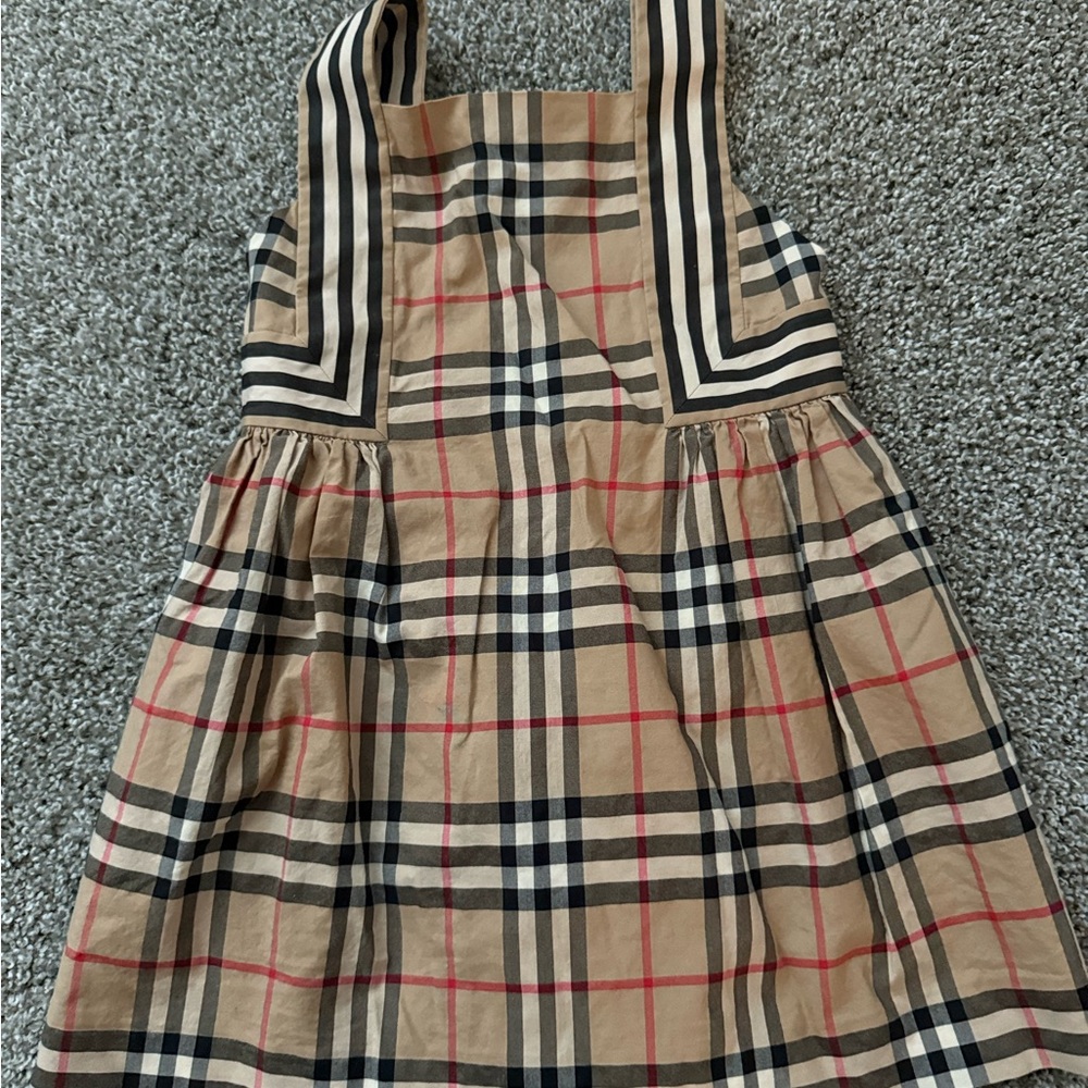 Burberry Plaid Sleeveless Dress
